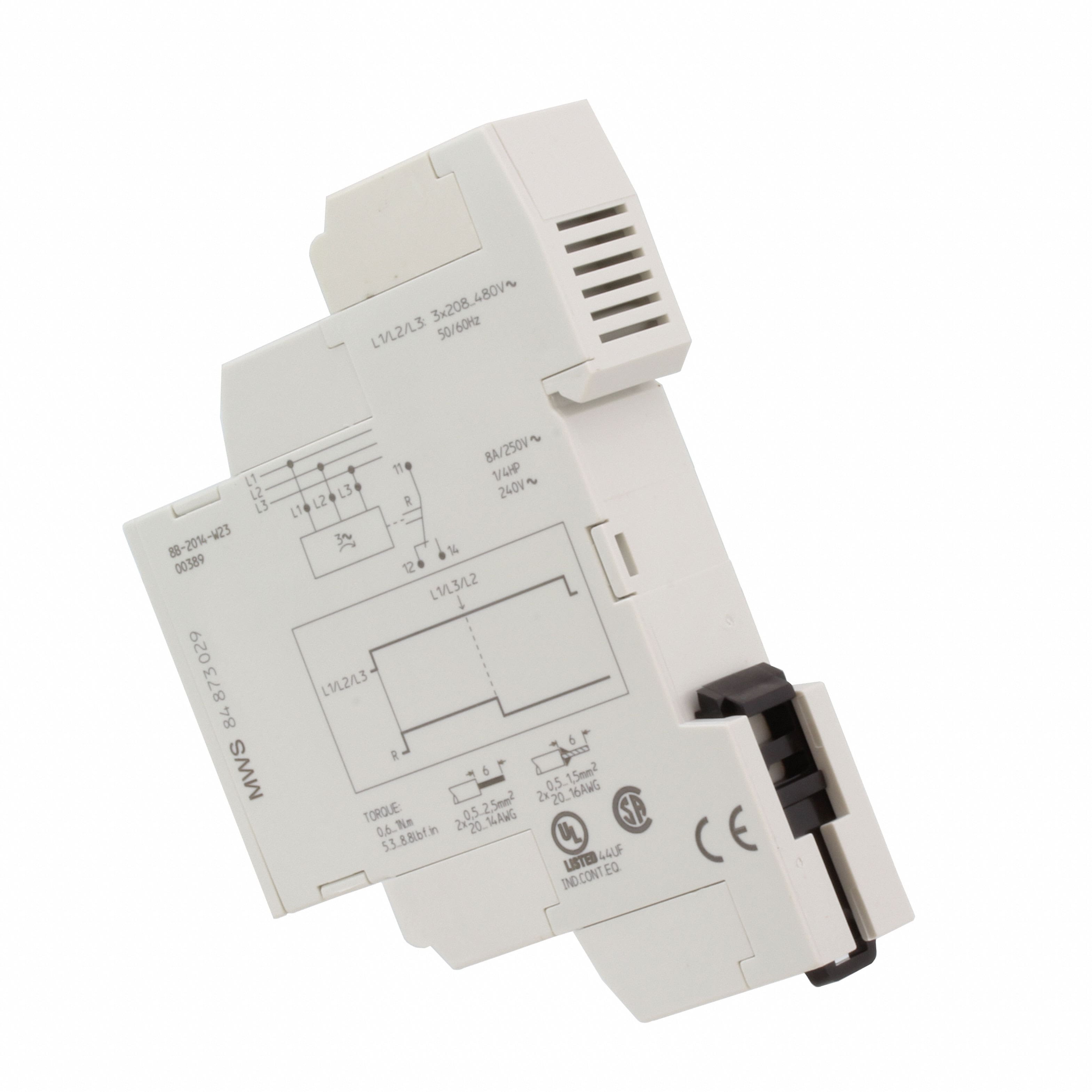 84873029 MWS 3PHASE CTRL RLY 208-480VAC