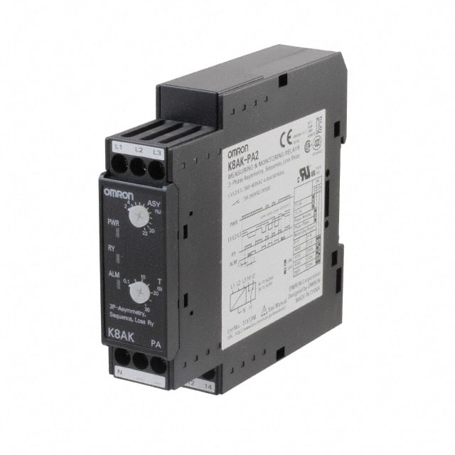 K8AK-PA2 380/480VAC ASY PHASE-SEQUENCE/LOSS