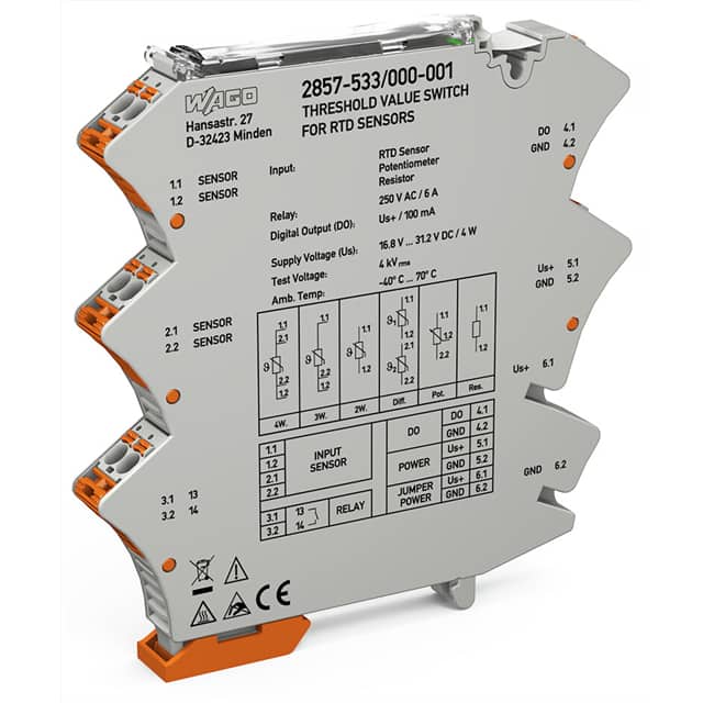 2857-533/000-001 THRESHOLD VALUE SWITCHES; RTD SE