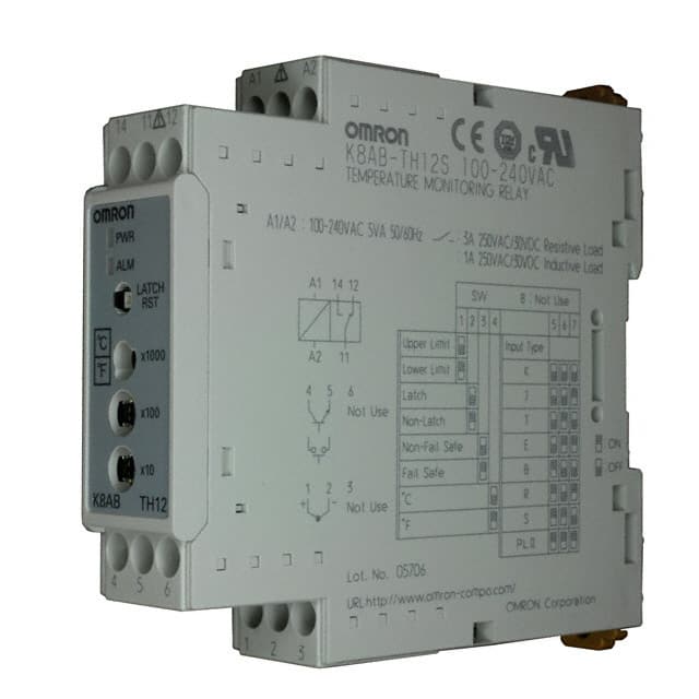 K8AB-TH12S AC100-240 RELAY TEMP MONITOR 0-1700DEG C
