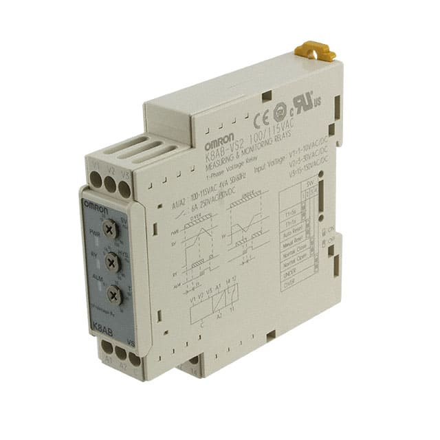 K8AB-VS2 100/115VAC RELAY MONITOR VOLT 2-60V 120VAC