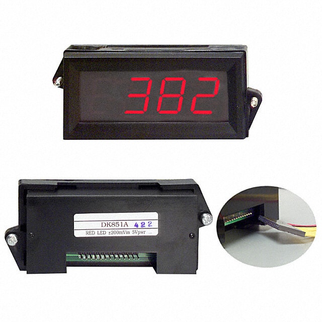 DK852A VOLTMETER 2VDC LED PANEL MOUNT