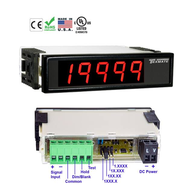 BN-45 5VDC Power 2V/20V/200V Volt mete