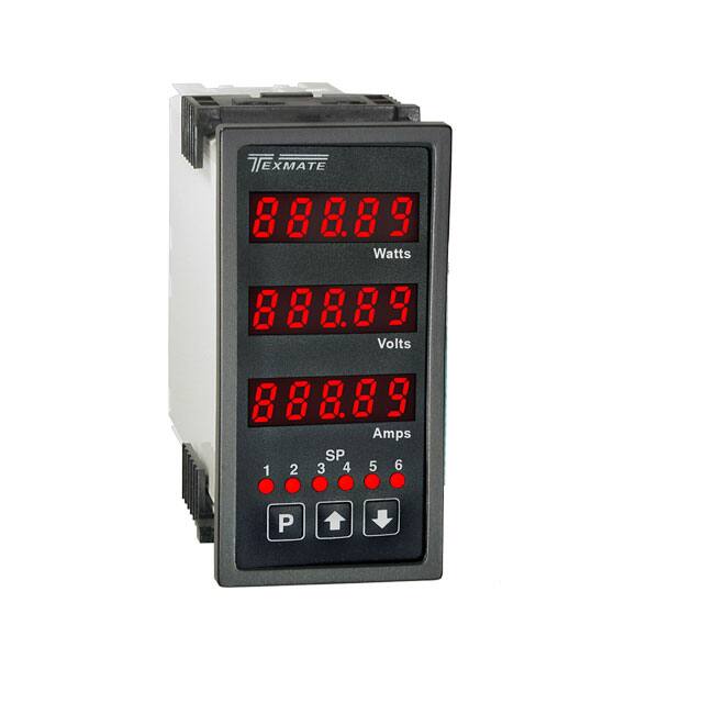 DI-503-POWER-IW "Triple display, AC Volts, Amps