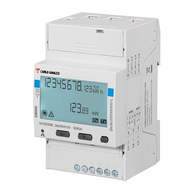 EM540DINAV23XS1X 3-PH ENERGY METER 65A RS485 DIG