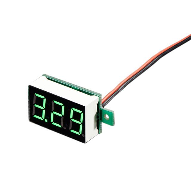 460 VOLTMETER 3.2-30VDC LED CHAS MT