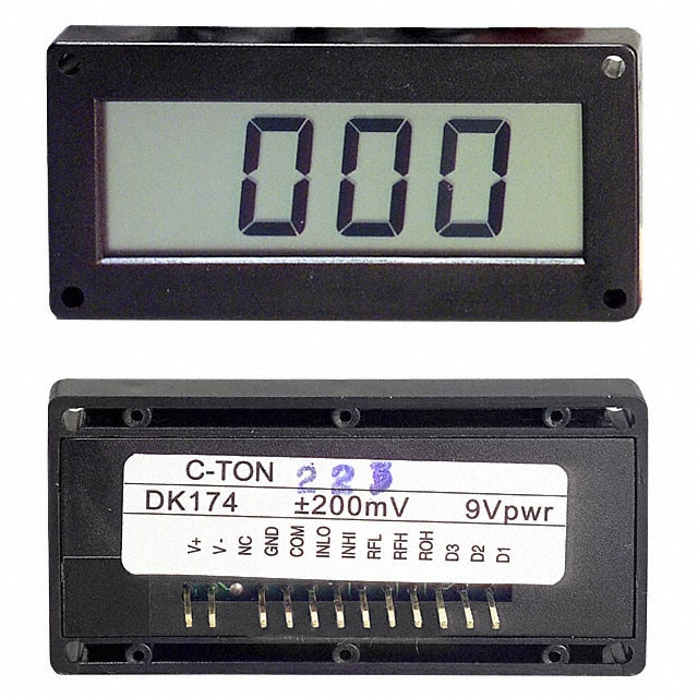 DK176 VOLTMETER 20VDC LCD PANEL MOUNT