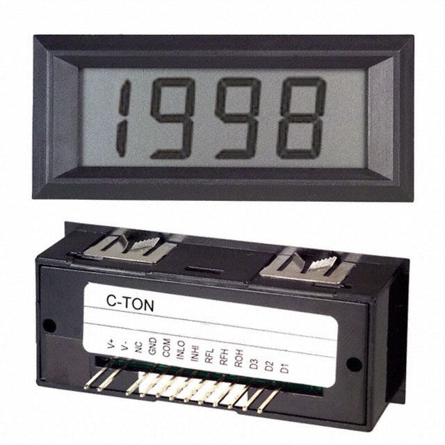 DK500 VOLTMETER 200MVDC LCD PANEL MT