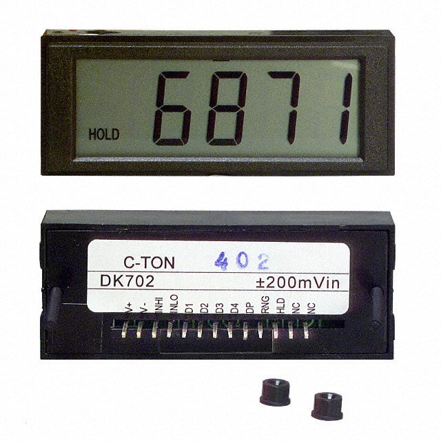 DK704 VOLTMETER 200MVDC LCD PANEL MT