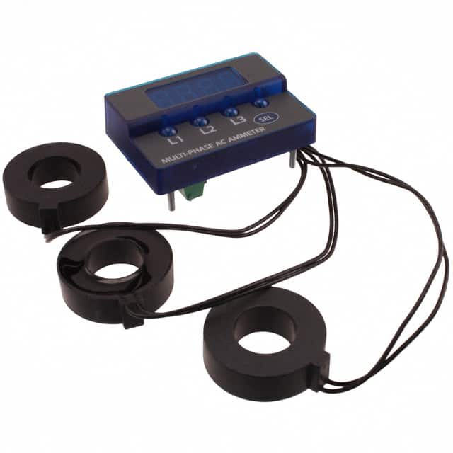 ACM3P-4-AC1-B-C AMMETER 0-100A LED PANEL MOUNT