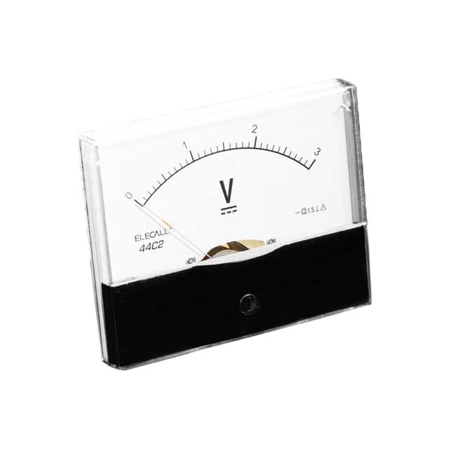 3989 LARGE 3V ANALOG PANEL METER