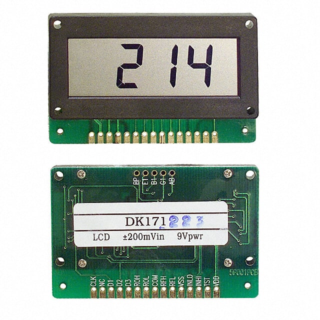 DK173 VOLTMETER 20VDC LCD PANEL MOUNT