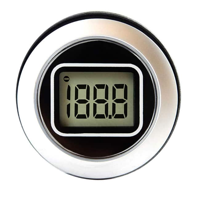EM 32-1B ROUND LCD VOLTMETER