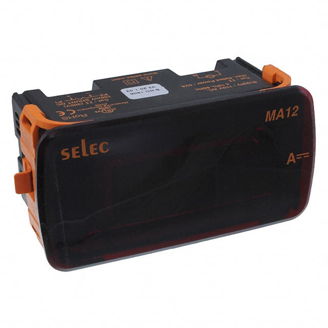 MA12-110V-CU AMPERE METER 18DIN LED AMPERE 1P