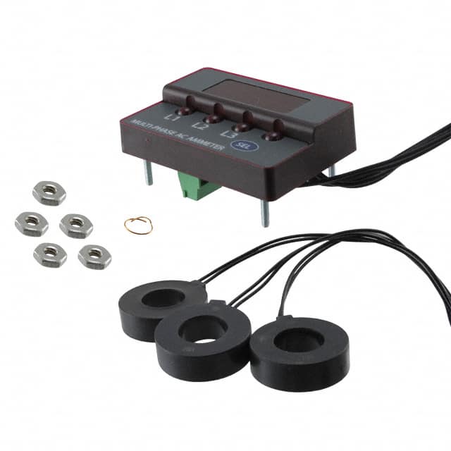 ACM3P-4-AC1-R-C AMMETER 0-100A LED PANEL MOUNT