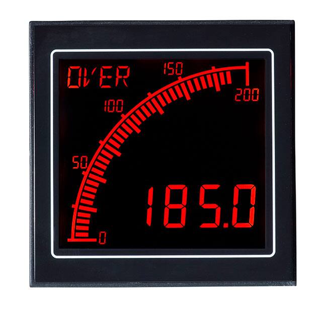 APM-AMP-ANO AMMETER NEG LCD WITH OUTPUTS