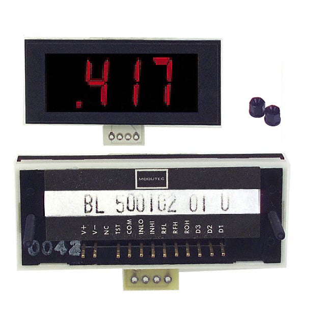 BL-500102-01-U VOLTMETER 2VDC LCD PANEL MOUNT