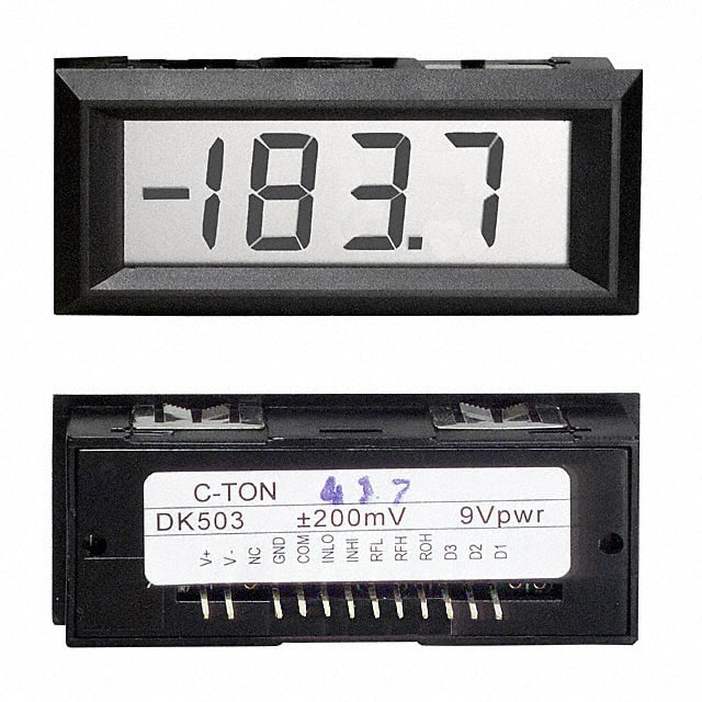 DK503 VOLTMETER 200MVDC LCD PANEL MT