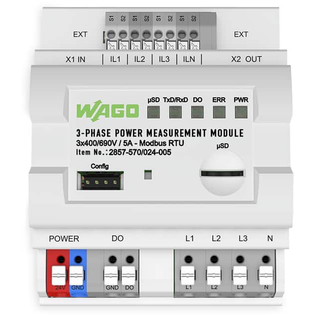 2857-570/024-001 3-PH PMM 3X400/690V/1A M RTU