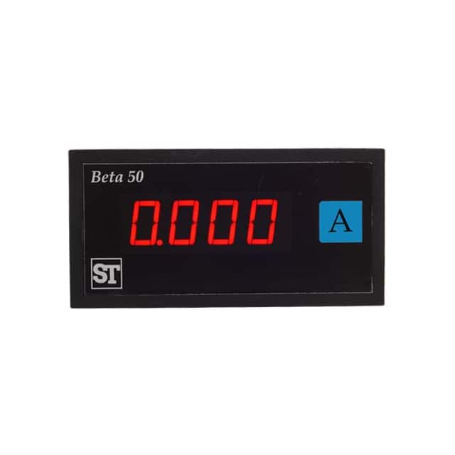 BT57-E51B200000000 AMMETER 0-10V LCD PANEL MOUNT
