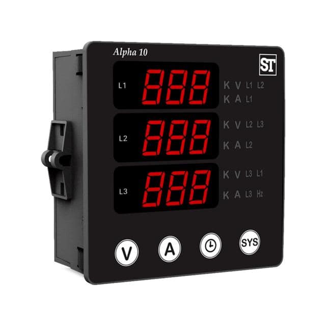 AP10-131EAL0000000 MULT METER 1-5A/100-500V LED PNL