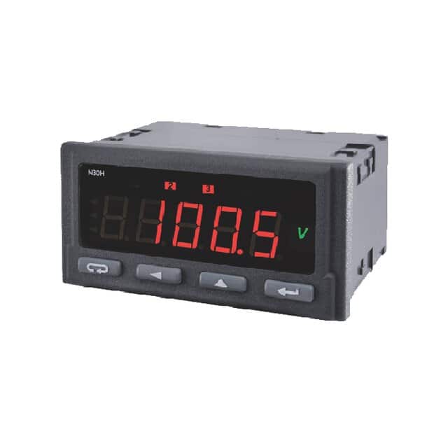 N30H 100000U0 AMMETER 600VDC LCD PANEL MOUNT