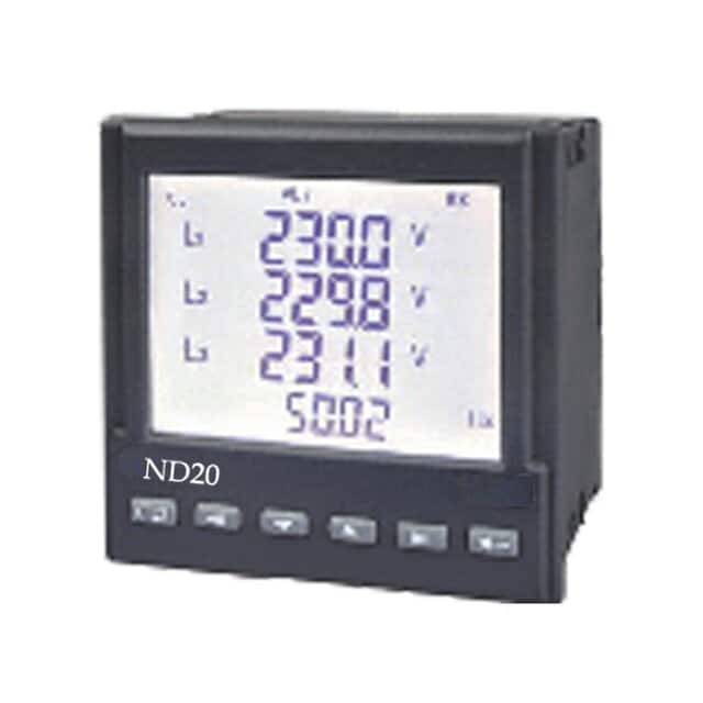 ND20 231200U1 AMMETER 5A LCD PANEL MOUNT