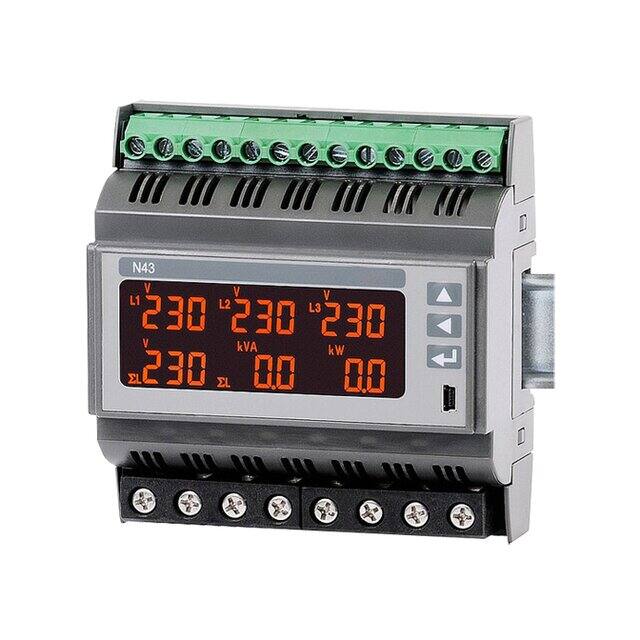 N43 11100U1 MULTI METER 1-5A 100V LCD DIN RL