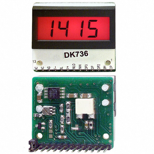 DK727 VOLTMETER 2VDC LCD PANEL MOUNT