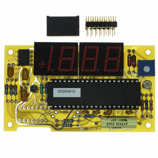 DM-31-1 VOLTMETER 1.999VDC LED PANEL MT