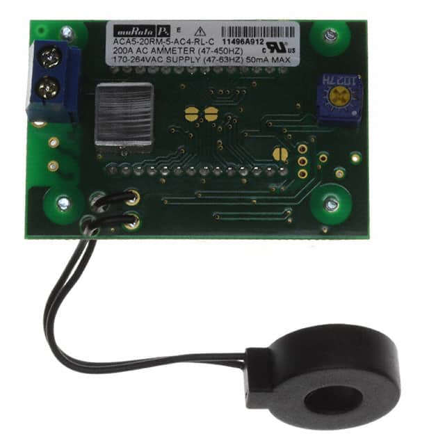 ACA5-20RM-5-AC4-RL-C AMMETER 0-199.9A LED PANEL MOUNT