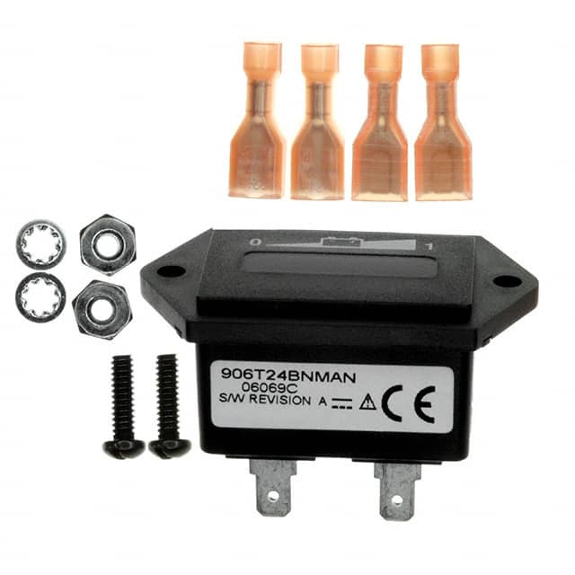 906T24BNMAN VOLTMETER 0-24VDC LED PANEL MT