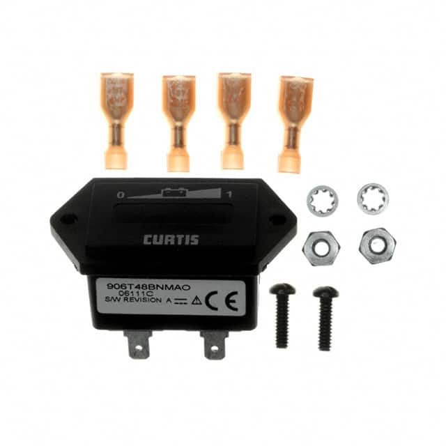 906T48BNMAO VOLTMETER 0-48VDC LED PANEL MT