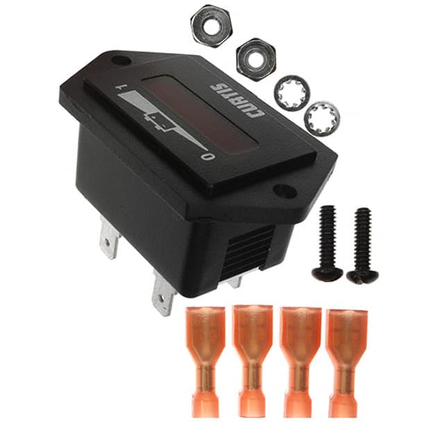 906T12BNMAO VOLTMETER 0-12VDC LED PANEL MT