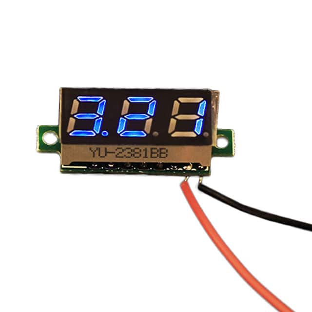 114990166 VOLTMETER 2.6-30VDC LED PNL MT