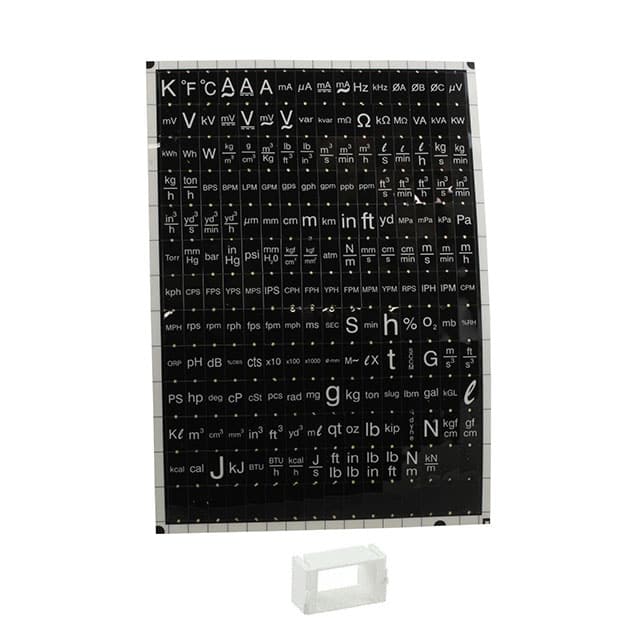PAXLBK10 LABEL PAX SERIES METERS 189 PC