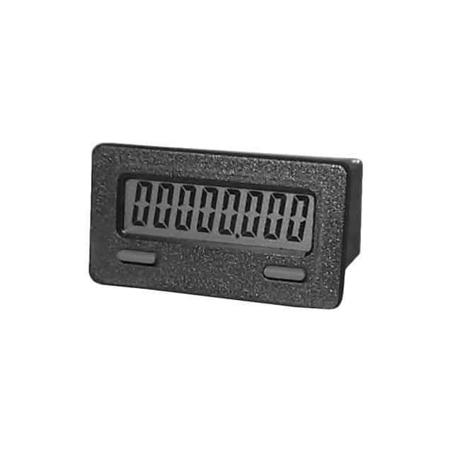 CUB7TCS1 COUNTER LCD 8 CHAR PANEL MOUNT