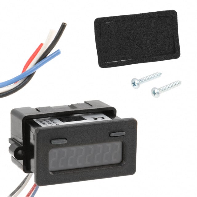 CUB7TCR0 COUNTER LCD 8 CHAR PANEL MOUNT