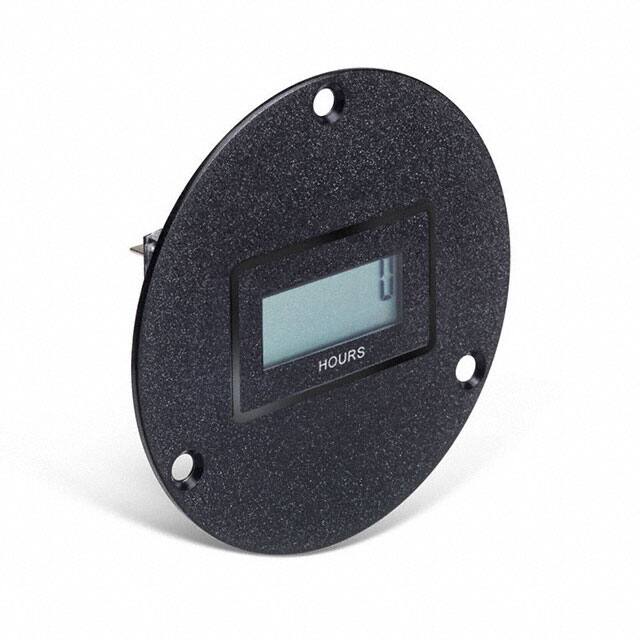 3410-1010 HOURMTER AC/DC 3-HOLE 1/4" SPD R