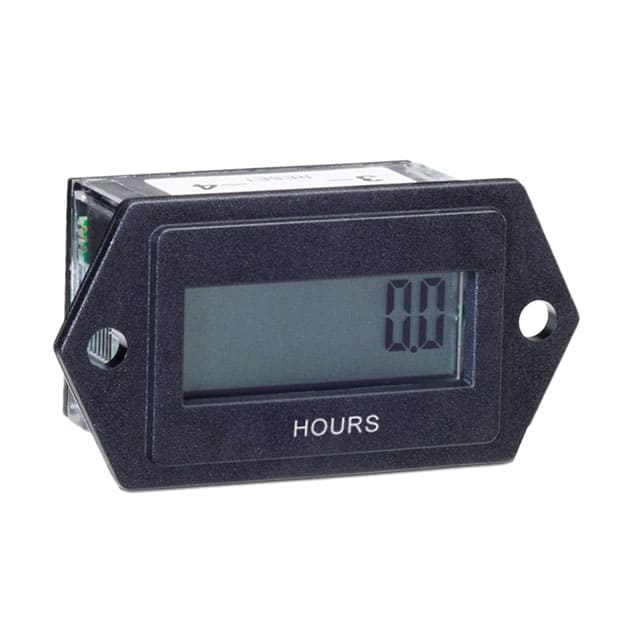 3410-0000 HOURMTER AC/DC 2-HOLE 1/4" SPD N
