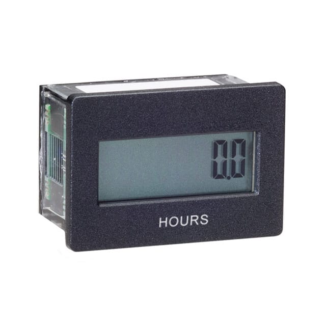 3410-2000 HOURMTER AC/DC FLRECT 1/4" SPD N
