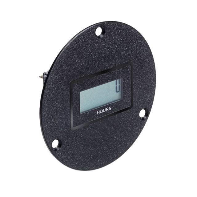 3410-1000 HOURMTER AC/DC 3-HOLE 1/4" SPD N