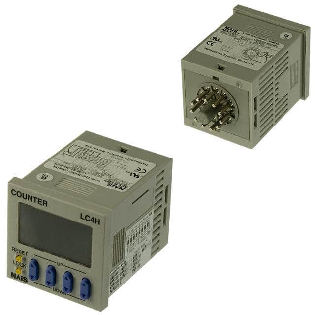 LC4H-R4-AC240V COUNTER LCD 4 CHAR 100-240V PNL
