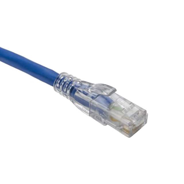 PC6ABLU20 CABLE MOD 8P8C PLUG TO CABLE 20'