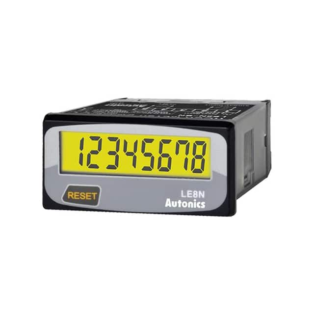 LE8N-BV-L HOUR METER 8-DIGIT BACK LIGHT