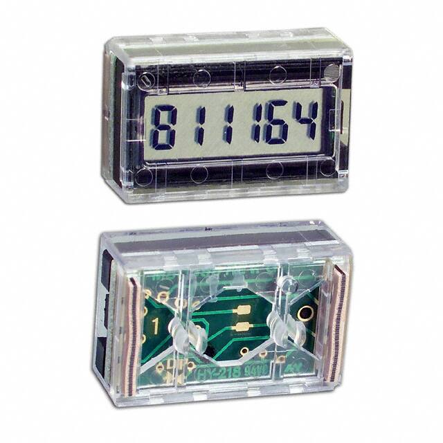 SCUB1000 TACHOMETER LCD 6 CHAR 5V SNAP IN
