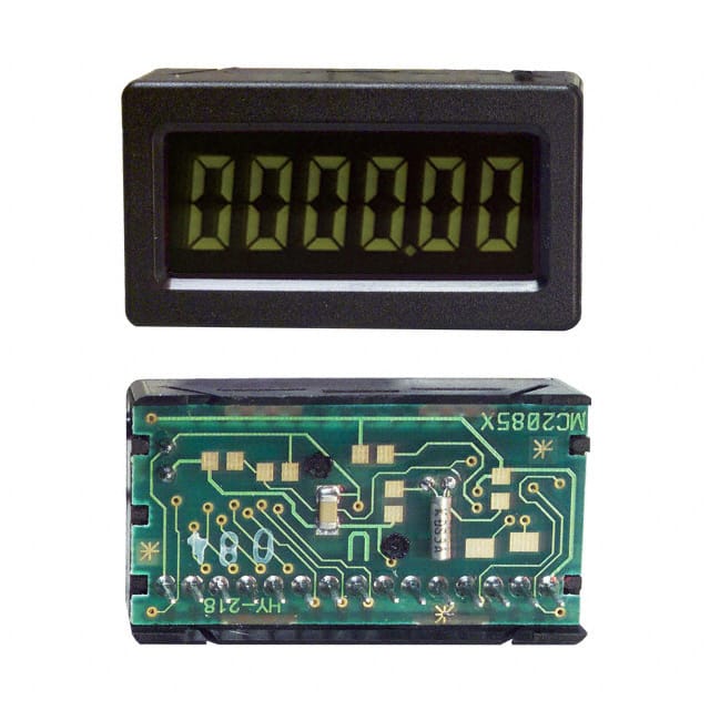 MDMU0110 COUNTER LCD 6 CHAR 5V T/H