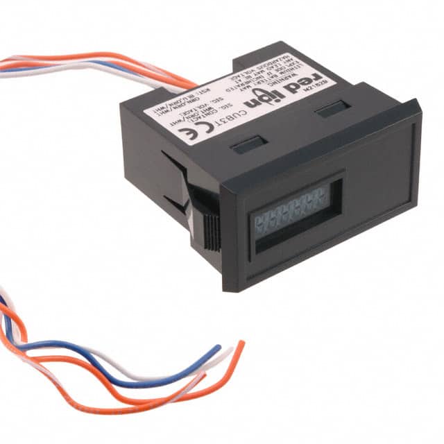 CUB3T300 COUNTER LCD 6 CHAR PANEL MOUNT