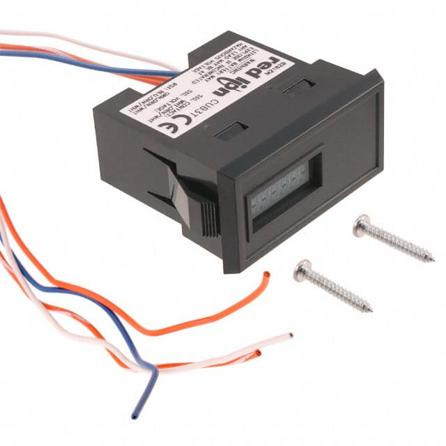 CUB3T320 COUNTER LCD 6 CHAR PANEL MOUNT