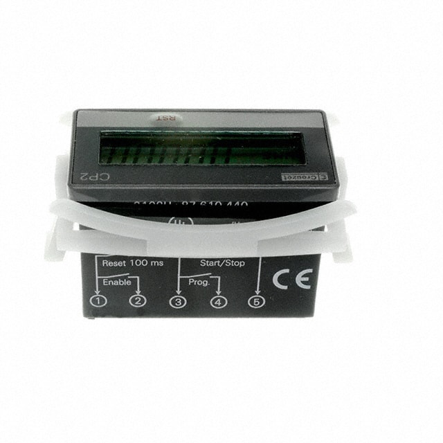87610440 COUNTER LCD 6 CHAR PANEL MOUNT